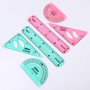 SET GEOMETRIA WERO FLEXIBLE X3 PIEZAS