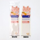 NOTAS ADHESIVAS WERO ENJOY, LUCKY BE NICE Y CIAO