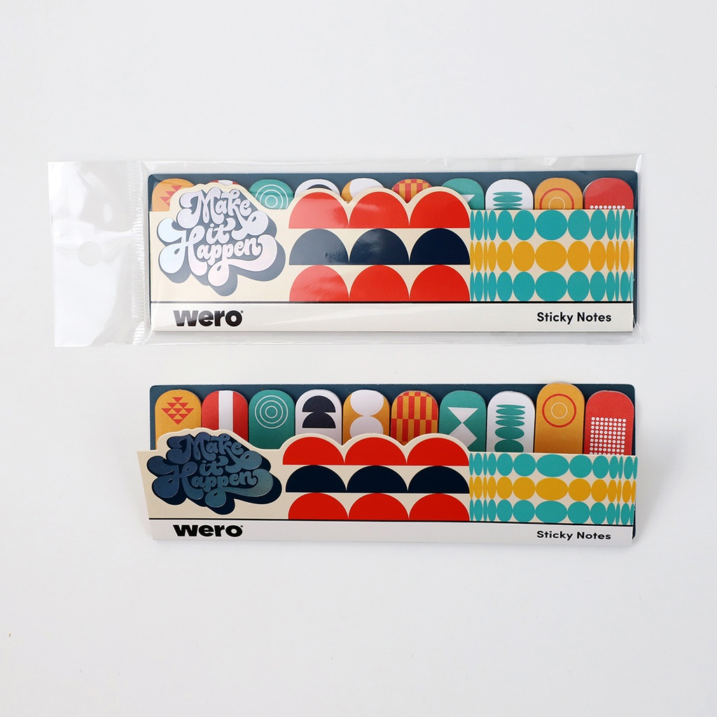 SEÑALADOR WERO MY HOBBIES, HAPPY TIME, BOUQUET Y SPACE