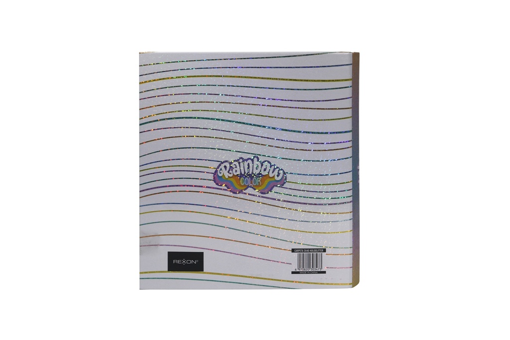 CARPETA 3X40 REXON RAINBOW COLOR