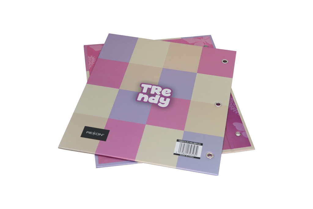 CARPETA 2 TAPAS Nº3 REXON TRENDY