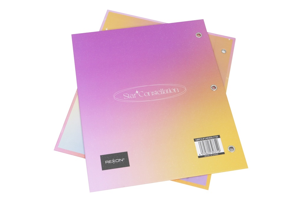 CARPETA 2 TAPAS Nº3 REXON STAR CONSTELLATION