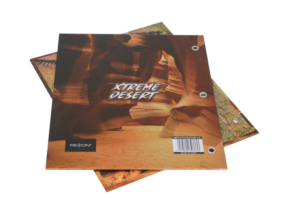 CARPETA 2 TAPAS Nº3 REXON DBX EXTREMME