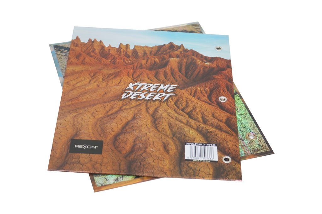 CARPETA 2 TAPAS Nº3 REXON DBX EXTREMME