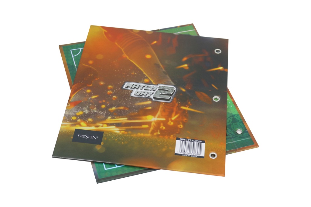 CARPETA 2 TAPAS Nº3 REXON MATCH DAY 2