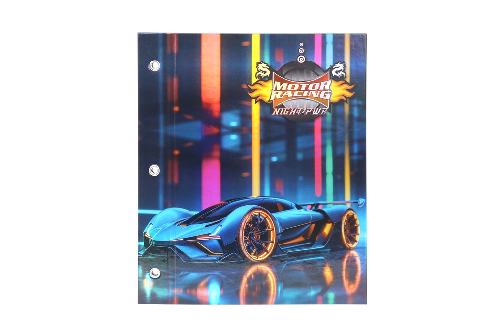 CARPETA 2 TAPAS Nº3 REXON MOTOR RACING