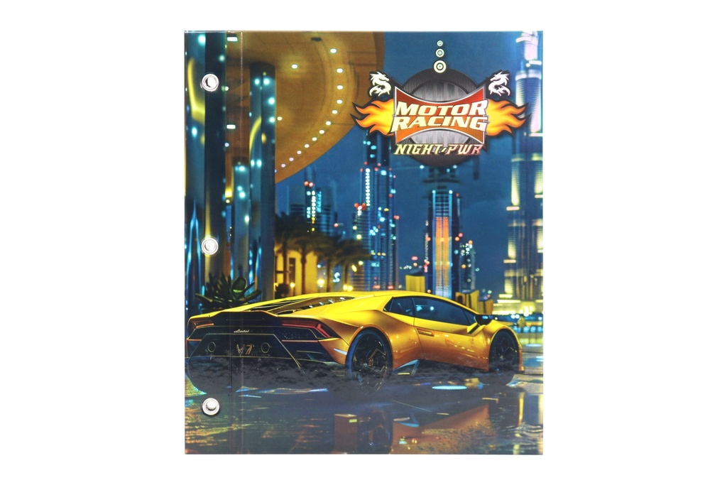 CARPETA 2 TAPAS Nº3 REXON MOTOR RACING