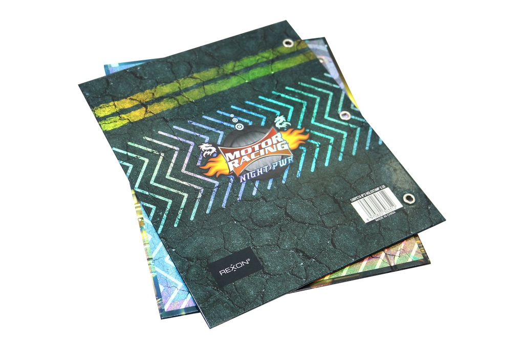 CARPETA 2 TAPAS Nº3 REXON MOTOR RACING