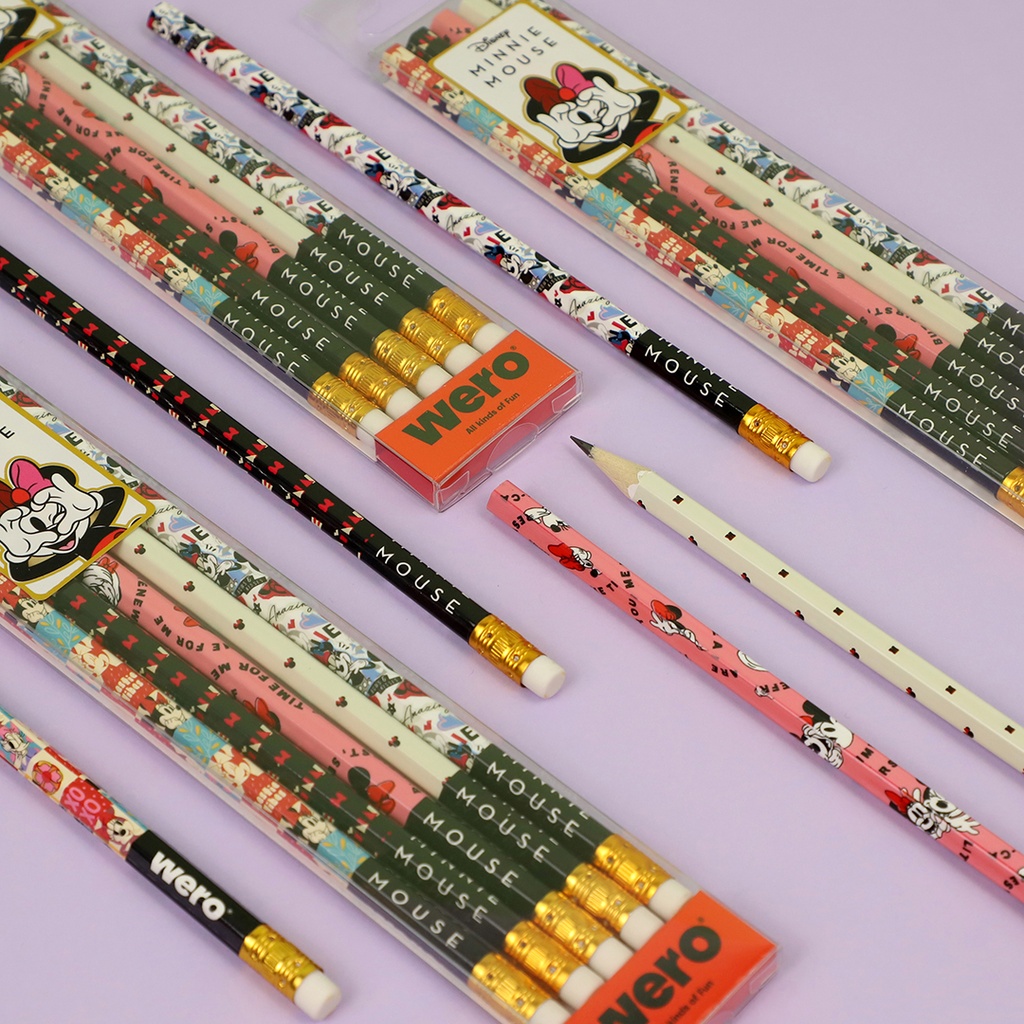 LAPIZ WERO CON GOMA X5 MINNIE