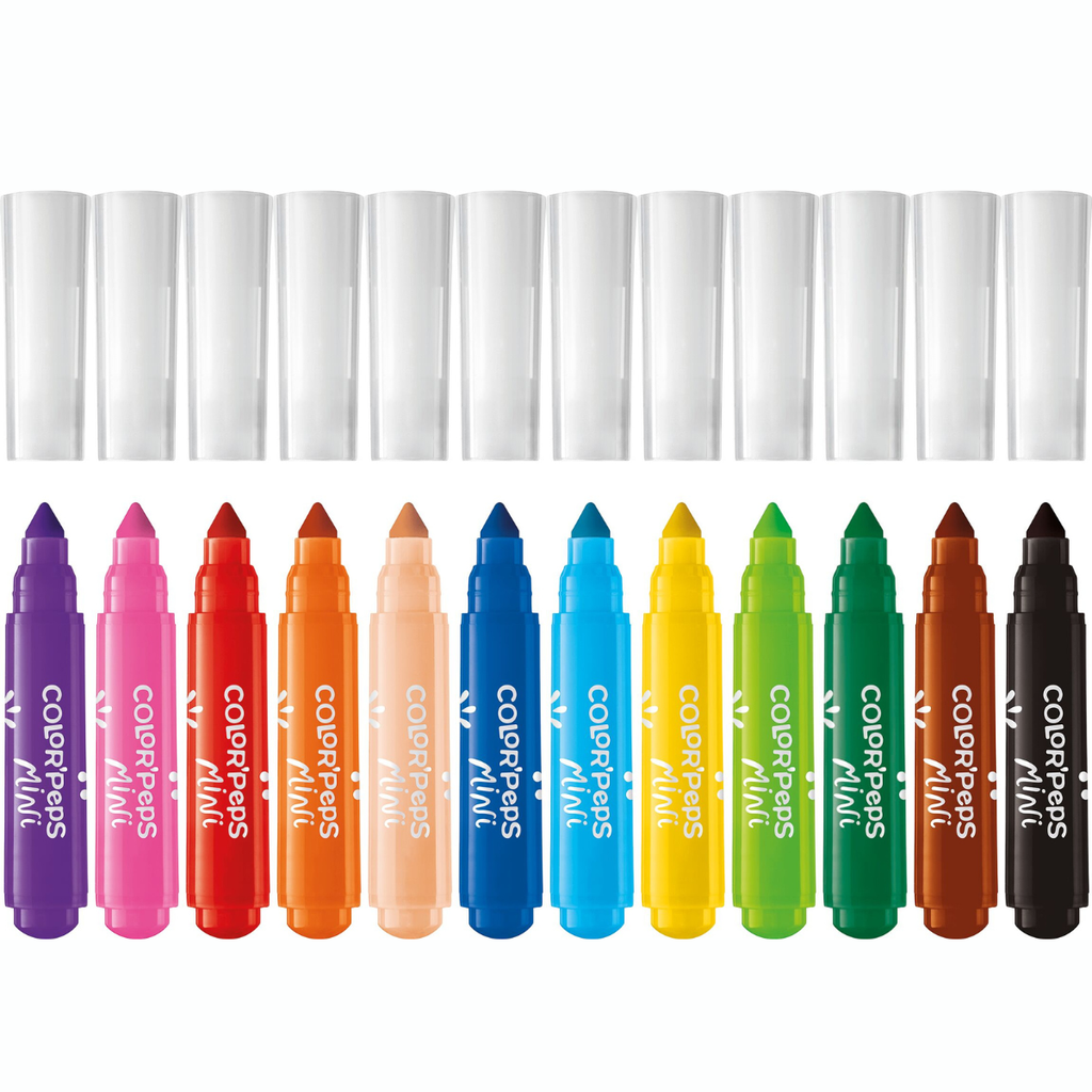 MARCADOR MAPED COLORPEPS MINI JUMBO X12