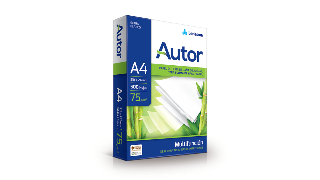 RESMA AUTOR A4 75G 210X297