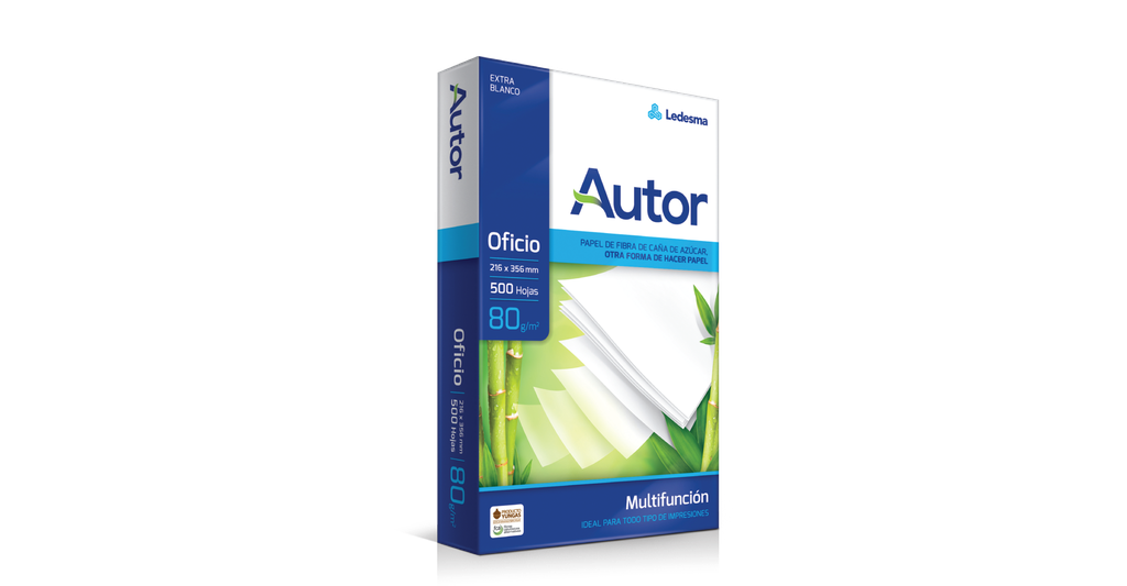 RESMA AUTOR OFICIO 80G 216X356
