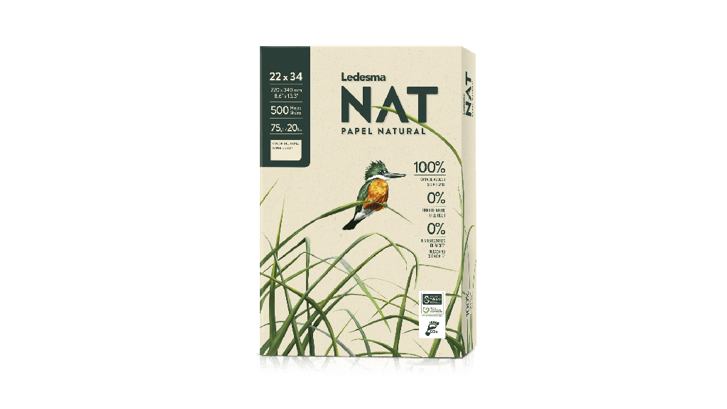 RESMA LEDESMA NAT A4 75G 500 HOJAS 210X297