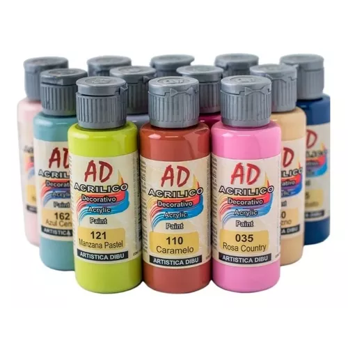 ACRILICO AD 60ML COLOR GRIS CLARO