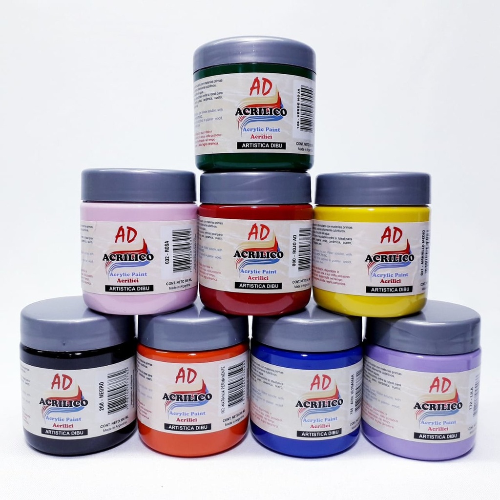ACRILICO AD 200ML COLOR LAVANDA