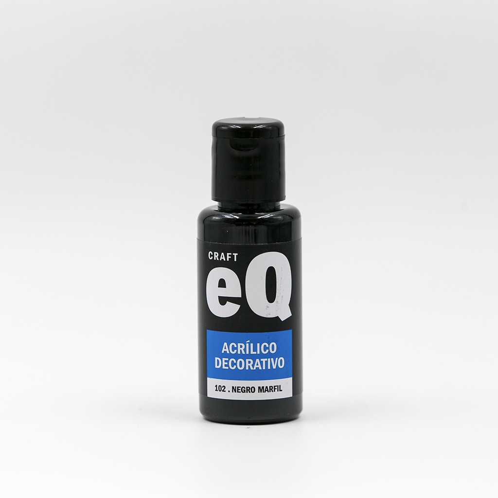 ACRILICO EQ 50CC NEGRO MARFIL