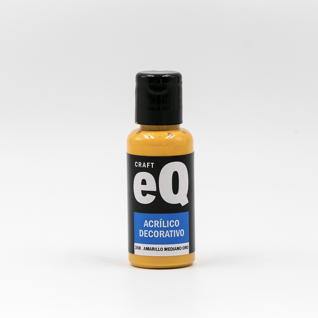 ACRILICO EQ 50CC AMARILLO MEDIANO ORO