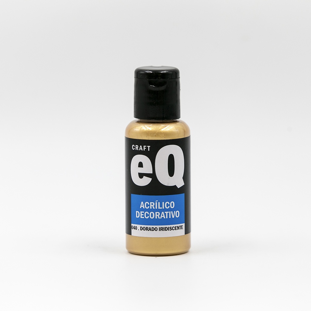 ACRILICO EQ 50CC DORADO IRIDICENTE