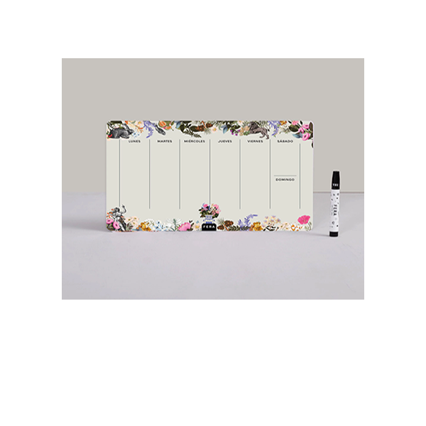 PLANNER IMANTADO FERA SEMANA COLLAGE + MARCADOR