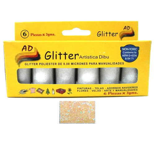 GIBRE AD TUBO X6 IRIDISCENTE AMARILLO