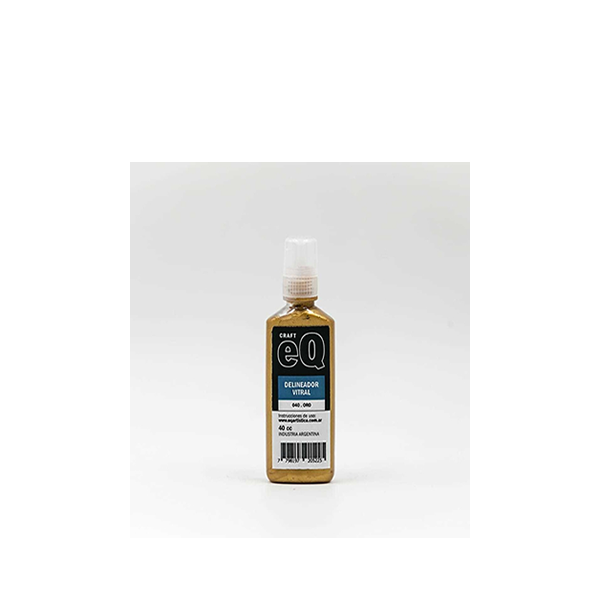 DELINEADOR VITRAL EQ 40CC ORO
