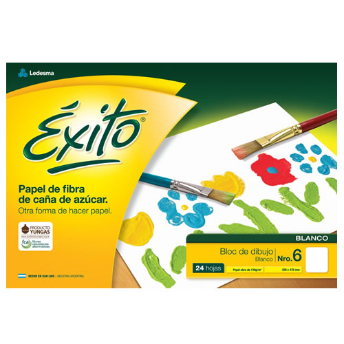 BLOCK EXITO Nº6 24 HOJAS BLANCO