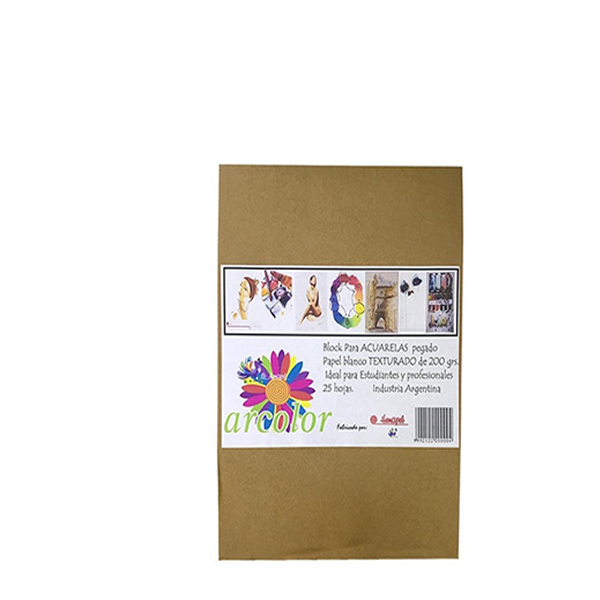 BLOCK ARCOLOR PARA ACUARELAS A4 X25 HOJAS
