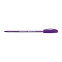 BOLIGRAFO FABER TRILUX 032 1.0 X 12 VIOLETA