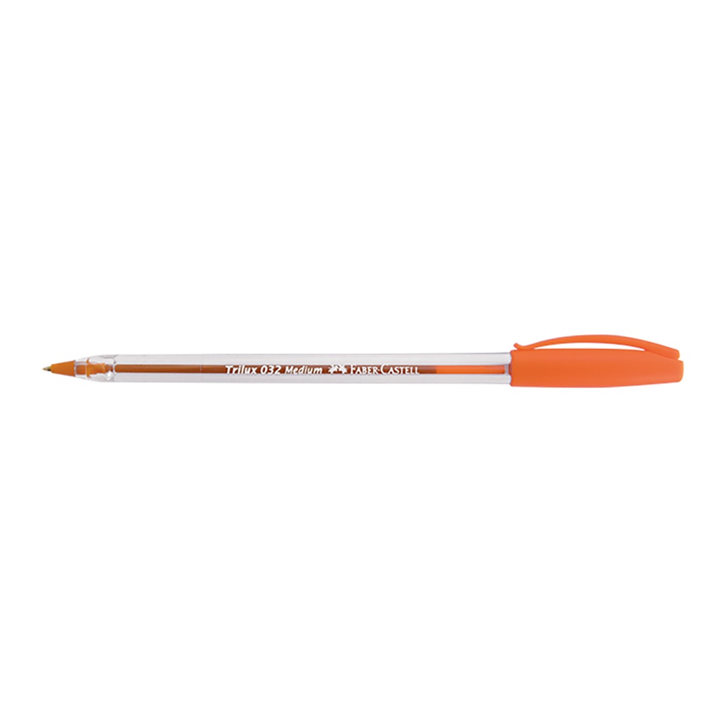 BOLIGRAFO FABER TRILUX 032 1.0 X 12 NARANJA