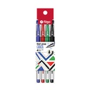 BOLIGRAFO FILGO GEL POP ROLLER GEL X4 CLASICO