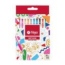 BOLIGRAFO FILGO GEL POP ROLLER GEL 1.0 X 10 GLITTER