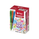 BOLIGRAFO FILGO FASTGRIP X36 BRILLANTE RETRACTIL