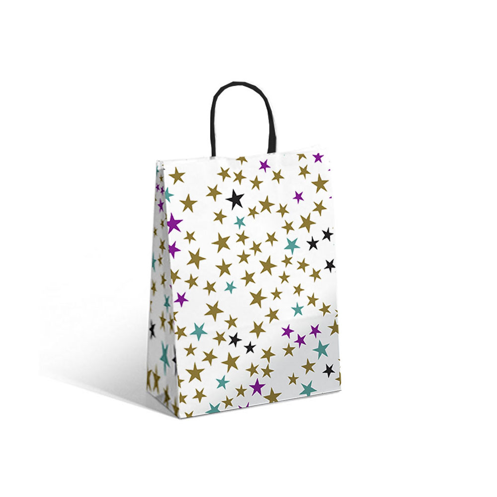 BOLSA RP GOLD STARS 22X10X30