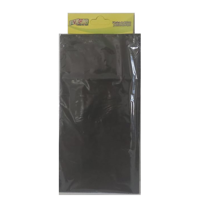 BOLSA SOUVENIR EVACOR 12x25x7cm X 10 UNIDADES NEGRO