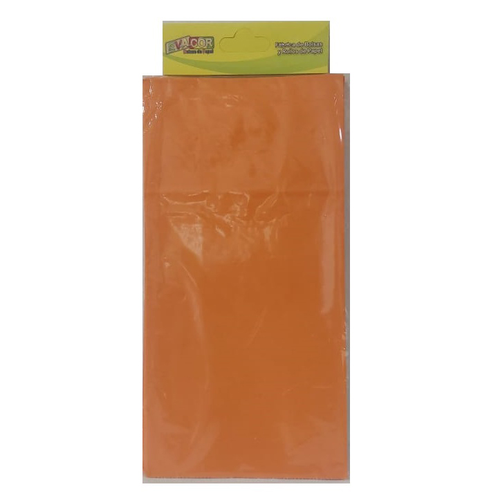BOLSA SOUVENIR EVACOR 12x25x7cm X 10 UNIDADES NARANJA