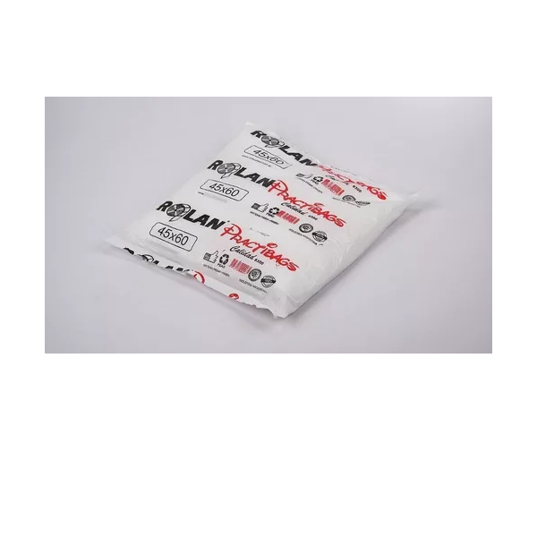 BOLSA CAMISETA 45X60 REFORZADA NARANJA C. 9000