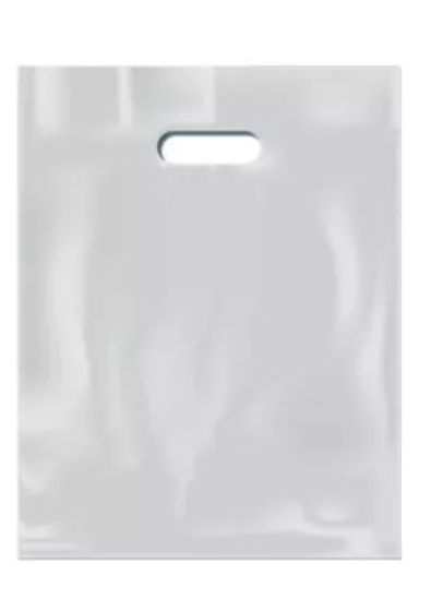 BOLSA RIÑON 25X35 LISA COLOR BLANCO X50