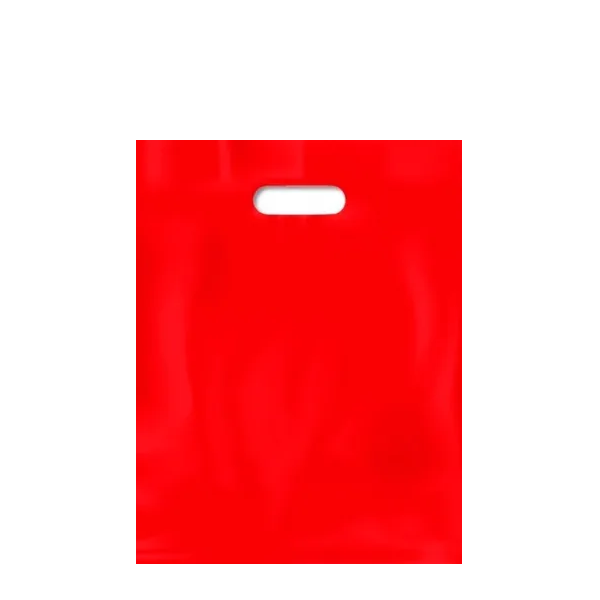 BOLSA RIÑON 15X20 LISA COLOR ROJO X50