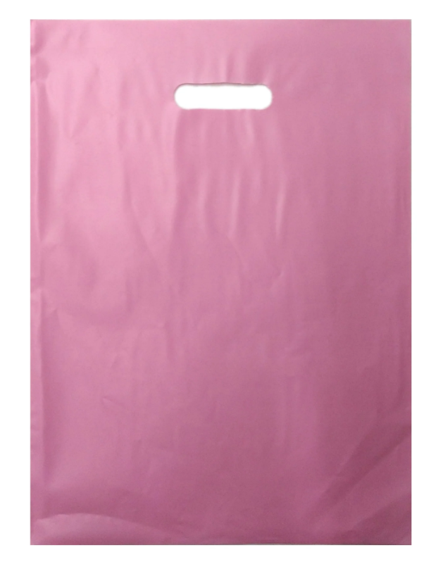 BOLSA RIÑON 30X40 LISA COLOR ROSA X50