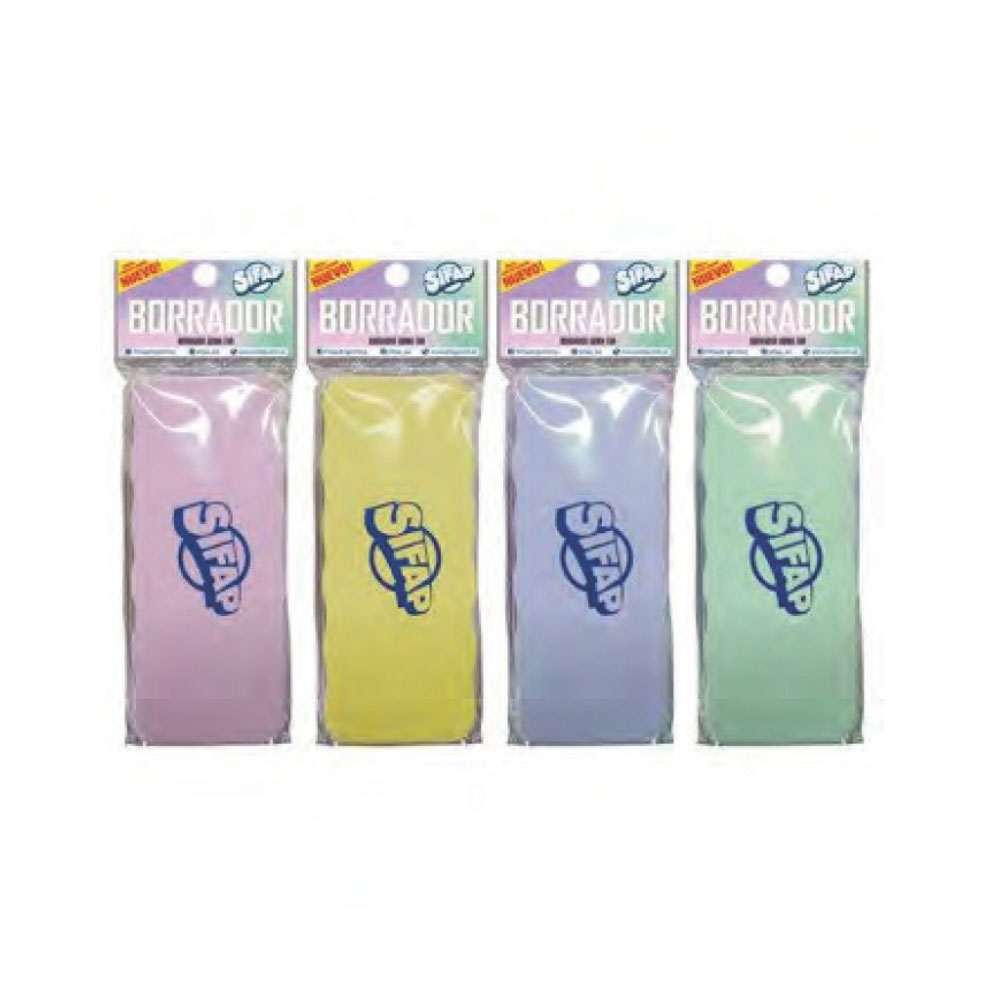BORRADOR SIFAP PARA PIZARRA CON PORTA MARCADOR