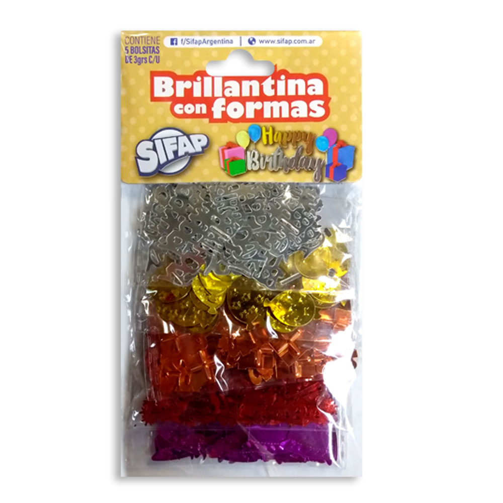 BRILLANTINA SIFAP X5 HAPPY BIRTHDAY