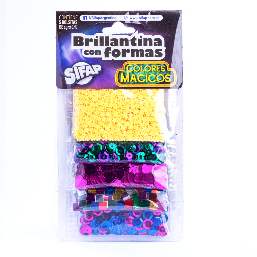 BRILLANTINA SIFAP X5 COLORES MAGICOS