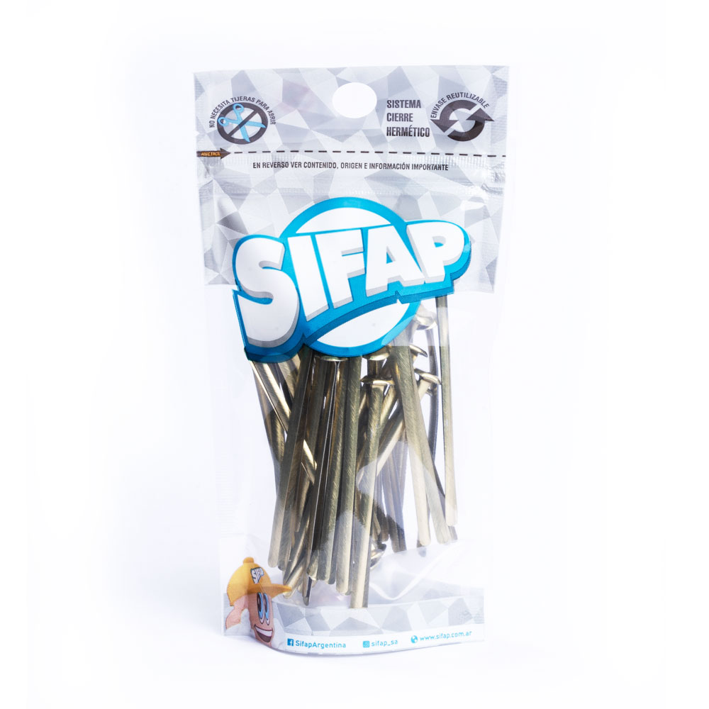 BROCHES DORADOS SIFAP Nº 8 X100