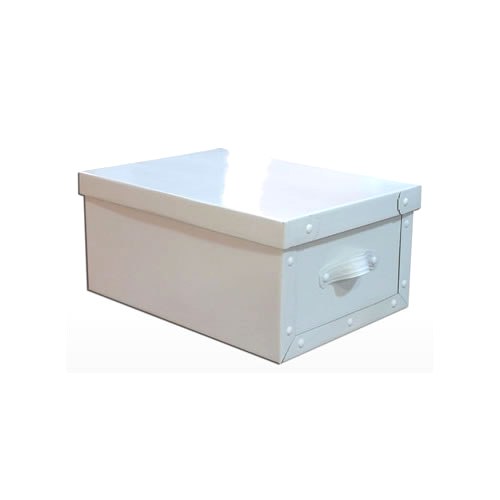 CAJA BAULERA GRANDE BLANCA 48X36X22