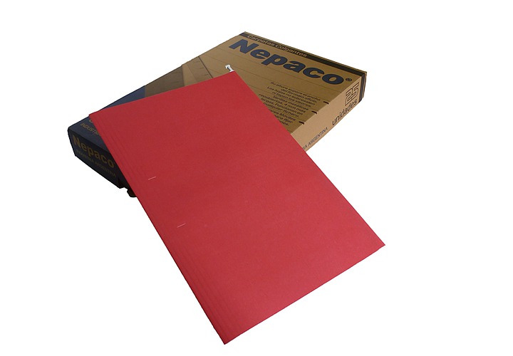 CARPETA COLGANTE NEPACO ROJO X25