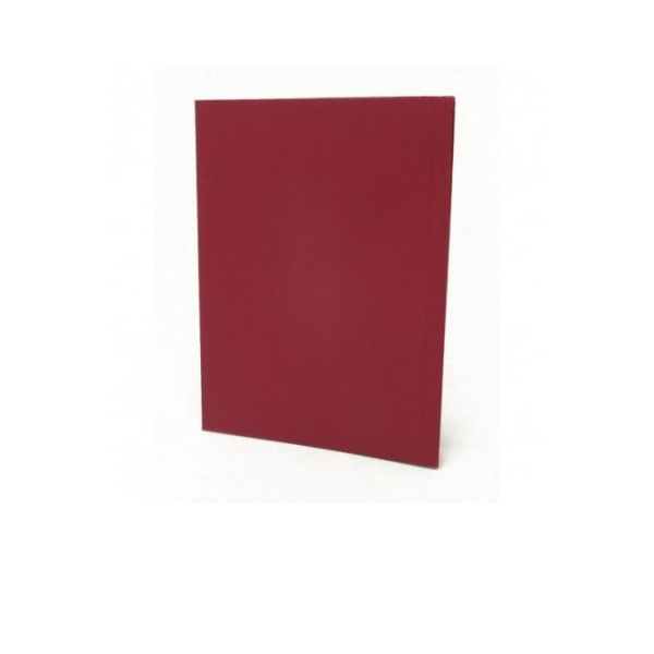 CARPETA 2 SOLAPAS A4 F55 X25 BORDO