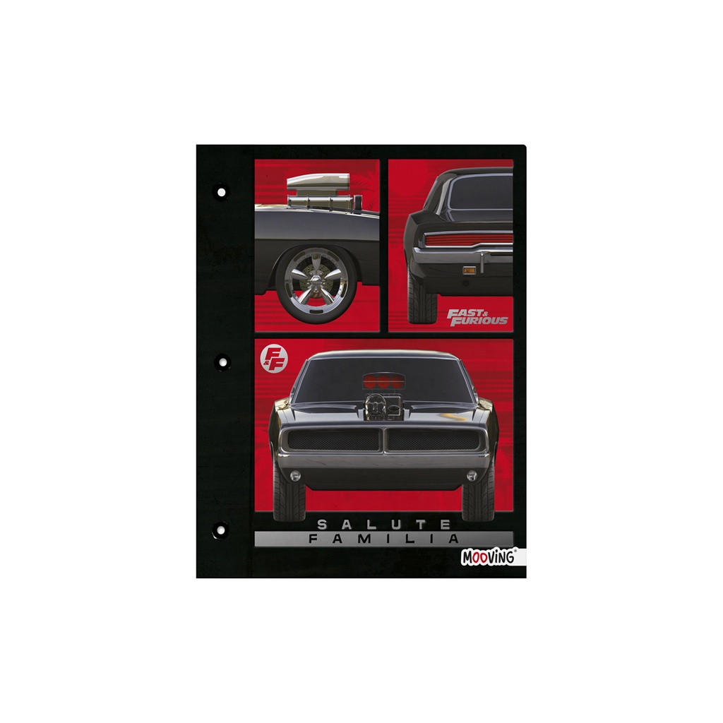 CARPETA 2 TAPAS Nº3 MOOVING RAPIDO Y FURIOSO