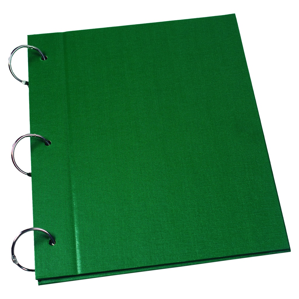 CARPETA LAMA Nº3 2 TAPAS PVC VERDE
