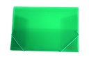 CARPETA LAMA 3 SOLAPAS OFICIO TRANSLUCIDO FUCSIA-VERDE