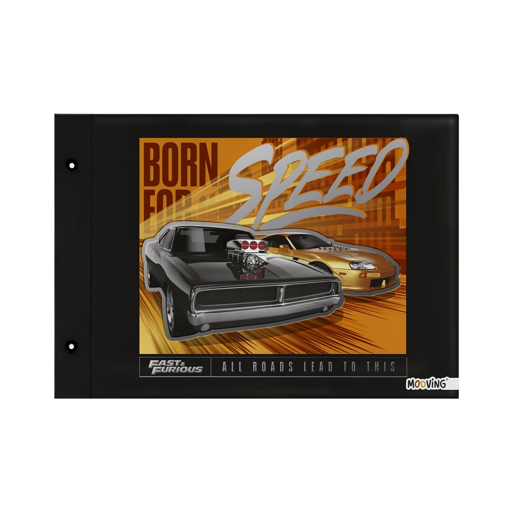 CARPETA MOOVING Nº5 2 TAPAS RAPIDO Y FURIOSO